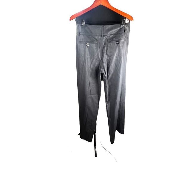 Marc jacobs wide leg black dress pants slacks size 10 wool blend New 182017 - Picture 3 of 8